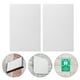 thumbnail image 2 of piezas de láminas de aluminio para sublimación de fotos, 30 x 20 cm, de metal, de 0,5 mm de grosor, para marcos de fotos, decoraciones de pared para impresión por transferencia térmica, color blanco, 2 of 7