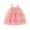 Pink, variant on Hiijoy Toddler Girls Floral Tutu Dress Sleeveless Sunflower Tulle Dress, Sizes 12M-5T