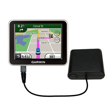 Portable Emergency AA Battery Charger Extender suitable for the Garmin Nuvi 2200 2240 2250 - with Gomadic Brand TipExchange Technology