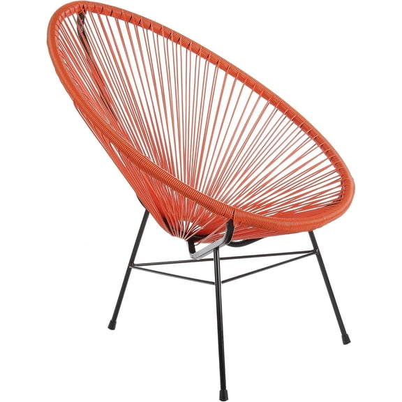 Modern outdoor/indoor Acapulco Chair Red