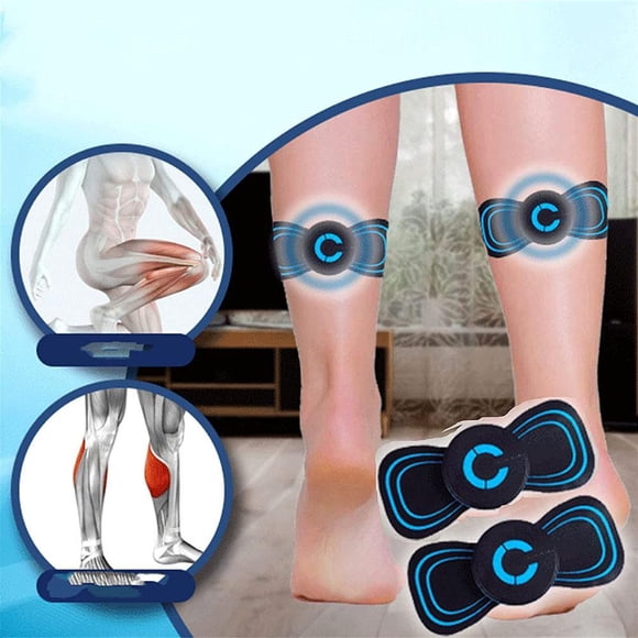 Masajeador De Piernas Eléctrico Adelgazante Ems Brazo Shaper Entrenador De Brazo Eléctrico Para Cuello Hombro Espalda 2 Uds