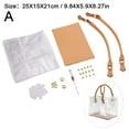 thumbnail image 1 of Clear PVC DIY Tote Bag Handbag Making Kit Handmade Gift Bags Craft Tool Set, 1 of 8