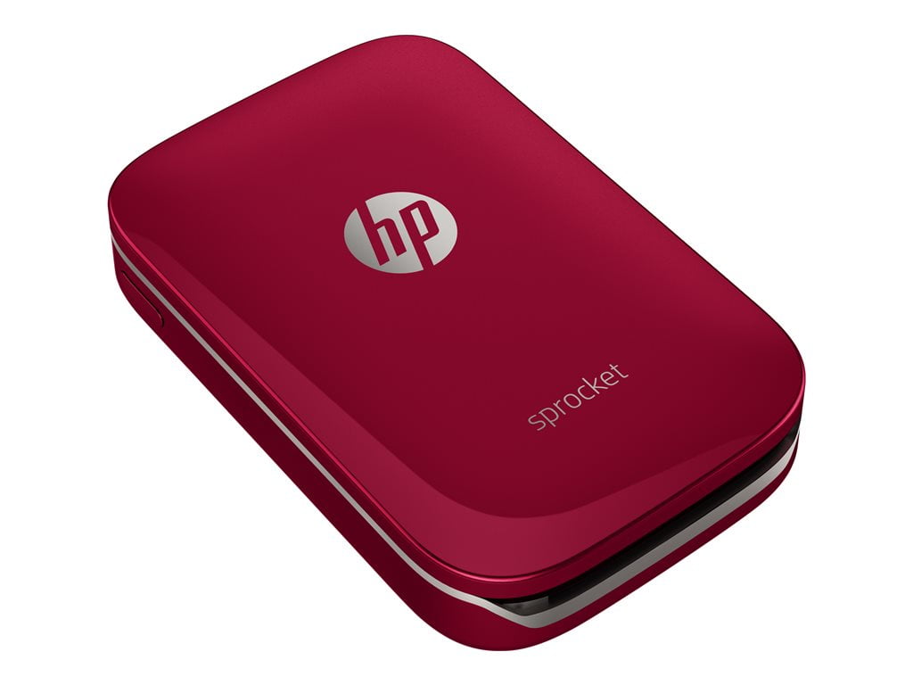 Brand New HP Sprocket VCVRA-1801 Digital Photo Printer Red 2PC 2x3 Photos  Paper 194850120428