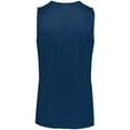 thumbnail image 7 of Augusta Youth Tricot Mesh Reversible 2.0 Jersey 162 Black/White Xxs, 7 of 7
