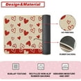 thumbnail image 5 of Valentines Day Door Mat Rug, Red Love Beige 17x29 inch Welcome Decorative Front Doormat Indoor Outdoor Non Slip Rubber Backing Seasonal Anniversary Wedding Entryway Kitchen Floor Decoration, 5 of 6