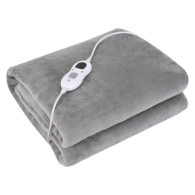 Electric Throw for Cozy Living, Heated Blanket with Adjustable Heat Settings Ensuring Safety and Comfort