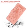 thumbnail image 4 of Nalacover for iPhone 14 Pro Wallet Case,Luxury Embossed Sun Flower Pattern PU Leather Soft TPU Magnetic Flip Folio Book Credit Card Holder Shockproof for Women Men Phone Cover+Wrist Strap.Pink, 4 of 7