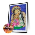 thumbnail image 2 of Kit de pintura sin marco por números Pueblo indígena DIY Dibujo sobre lienzo Artesanía Tmvgtek decoración de arte en el hogar, 2 of 9