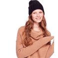 thumbnail image 1 of Gorro de punto Free People Negro Talla Única, 1 of 1