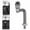 Grey, variant on SomWiBe Plumbing Fittings 50% Off Clear! Drain Pipe Kit Bathroom Drain Kit With Flexible Expandable P Trap Flexible Drain For Bathroom And Kitchen For 1 1/4'' & 1 1/2'' Drain Hole