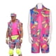 thumbnail image 1 of Ken Cosplay disfraz deportivo conjunto de 6 piezas para hombre, 1 of 5