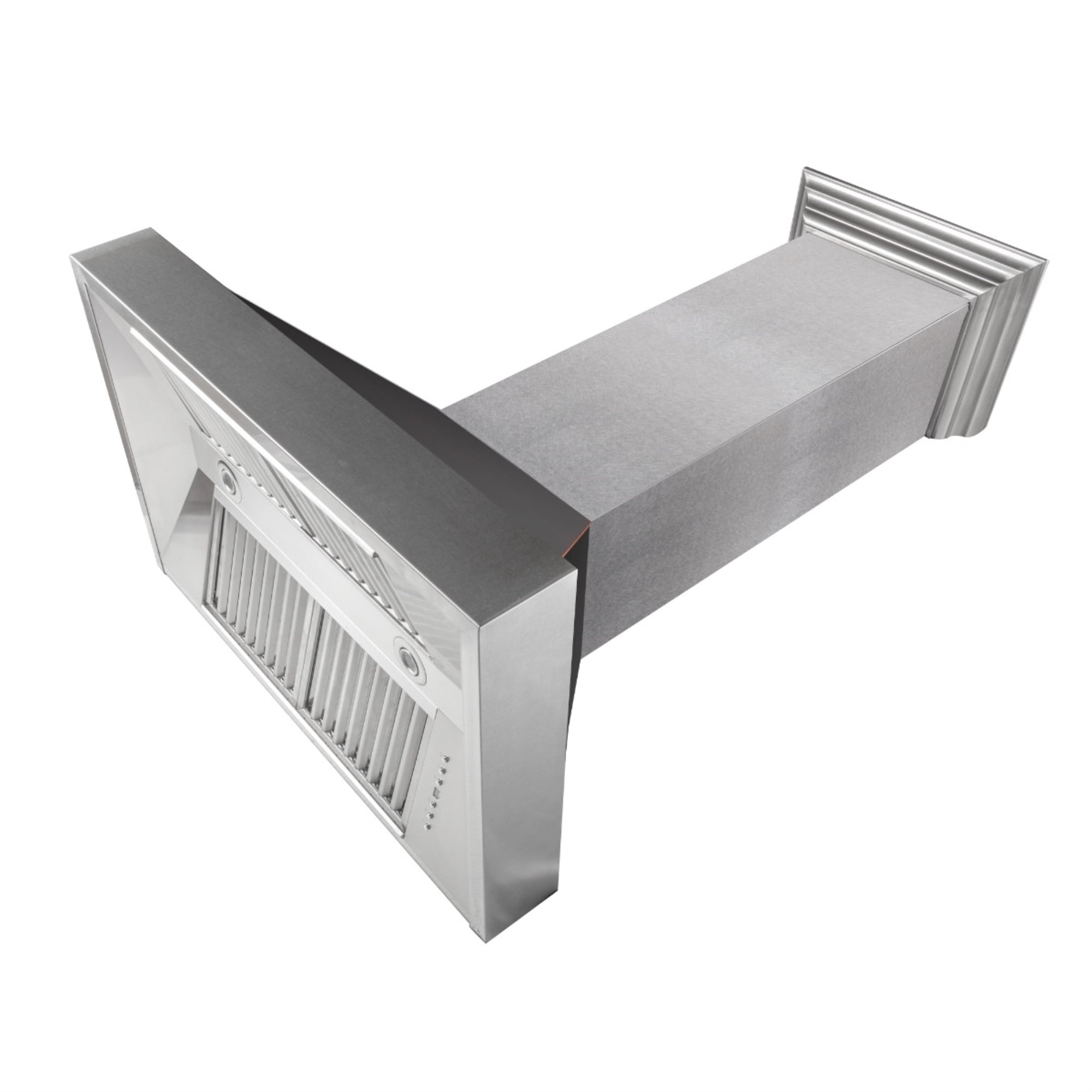 30" DuraSnow Stainless Steel Range Hood with Oil Rubbed Bronze Shell (8654ORB-30)
