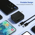 thumbnail image 5 of 2 Pack 45W Samsung USB-C Super Fast Charger 6FT Type C Charger Cable Cord Fast Charging Android Phone Wall Charger Block for Samsung Galaxy S26/S25 Ultra/S24+/S23 Ultra/S23/S23+/S22/S22 Ultra/S22+, 5 of 7