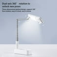 thumbnail image 2 of Selfie Fill Lamp LED Travel Remote Control Video Phone Holder 360 Degree Rotatable Adjustable Stand Rechargeable Study Light, 2 of 9