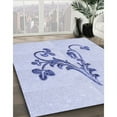 thumbnail image 2 of Ahgly Company Indoor Square Patterned Lavender Blue Area Rugs, 3' Square, 2 of 6