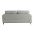 thumbnail image 6 of Stduio Living Brooklyn Modern Stationary Sofa, Light Gray Woven Fabric, 6 of 6