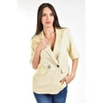 thumbnail image 1 of Blazer de lino Roman Fashion Juvenil Beige M, 1 of 6