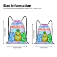 thumbnail image 2 of Pofeuu Moriah Elizabeth for Water-Resistant 210D Drawstring Bag Compact Foldable Design Gym Yoga Travel Essentials Lightweight Carryall-Medium, 2 of 6