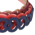 thumbnail image 3 of 12 piezas de diademas en forma de corazón diademas anchas diademas de plástico diadema de color femenino diademas, 3 of 5