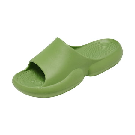 

Babysbule Women s Slippers Clearance Summer Couple Women Men Slippers Fashion Casual Thick Bottomed Bathroom Bath Shoes