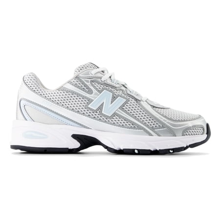 New Balance 740 Mens Sneakers, Gray Matter/Frosted Glass/Silver Metallic, Size 11