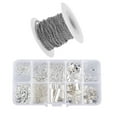thumbnail image 1 of Venta Al Por Mayor de Salto Conector de Cadena de Cable Broche de Resultados de Joyería Broche de Bricolaje Soledad Kit de búsqueda de joyas, 1 of 10