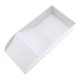 thumbnail image 1 of Unique Bargains Plat de nourriture pour tortue avec rampe Bol d'eau en plastique pour reptiles Rampe d'escalade pour tortues Lézards Blanc Petit, 1 of 1