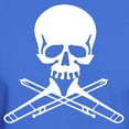 thumbnail image 3 of CafePress - Skull With Trombones T Shirt - Men's Classic Graphic Cotton T-Shirt, 3 of 4