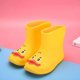 thumbnail image 1 of Nuevas Botas de lluvia impermeables de dinosaurio de dibujos animados para bebé, zapatos rellenos de algodón para niños y niñas, calzado para guardería, 1 of 5