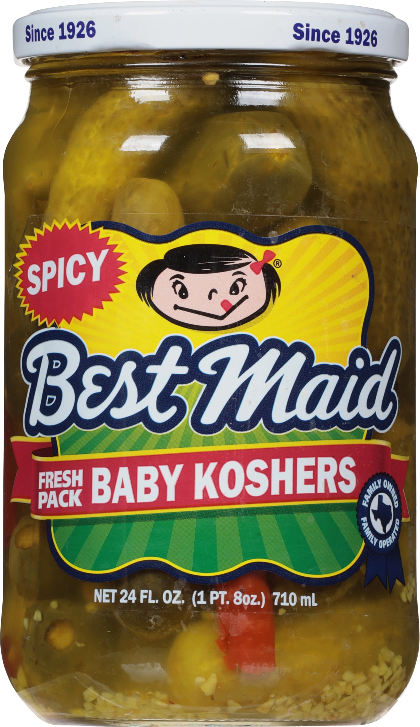 Best Maid Baby Kosher Pickles 24oz