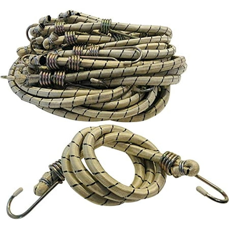 

12-Pack Jumbo HD Bungee Cords (72-INCH)