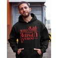 thumbnail image 3 of Welcome to the Upside Down Fleece Hoodie, 3 of 6