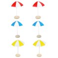 thumbnail image 1 of Shisuyan Umbrella Decoration Props Plastic 6Pcs 2.4X1.6X0.4In, 1 of 9