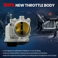 thumbnail image 3 of MOCA AUTOPARTS Electronic Throttle Body Fit for 2003-2009 Toyota 4Runner 4.0L & 2005-2015 Toyota Tacoma 4.0L & 2005-2011 Toyota Tundra 4.0L, 3 of 9