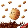 thumbnail image 2 of Biscolata Mood Cookies with Chocolate Filling 6 Cups, Crispy Cookie Shell Filled with Milk Chocolate, 2 of 9