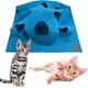 thumbnail image 5 of Alfombra plegable plegable, juguetes interactivos, manta de cama de , cama suave para dormir, cojín cálido, alfombrilla de juego de actividades , Cuadrado Azul Gloria Colchonetas suaves para mascotas, 5 of 7