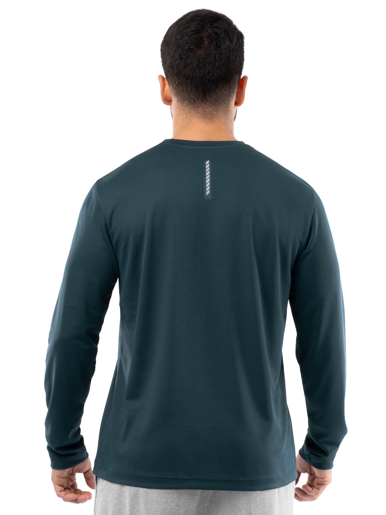 Athletic Works Men's Core Active Long Sleeve T-Shirt, Sizes S-5XL