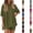 #01 Army Green, variant on Women 2 Piece Lounge Set 2026 Summer Casual Oversized Shirts Biker Shorts Matching Airport Travel Outfit Clothes,XXL,#01 Green
