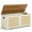 Beige, variant on EROMMY Storage Chest, 39.4" Rattan Storage Bench with Double Soft - Close Hinges, Toy Chest, Shoe Bench for Entryway, Bedroom, Living Room, Supports 300 lb