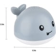 thumbnail image 3 of Baby Light Up Bath Toys, Whale Automatic Spray Water Bath Toy with LED Light, 3 of 4