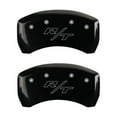 thumbnail image 4 of MGP 4 Caliper Covers Engraved Front Cursive/Challenger Engraved Rear RT Black finish silver ch Fits select: 2016-2019 DODGE CHARGER SXT, 2012-2019 DODGE CHALLENGER SXT, 4 of 6