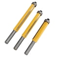 thumbnail image 4 of Bit Droit, 3pcs Flush Trim Routeur Flush Trim Bit Bit Droite Routeur Conception de Classe Mondiale, 4 of 14