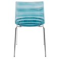 thumbnail image 3 of LeisureMod Astor Chaise de Salle à Manger à Motif Ondulé d'Eau, 3 of 5