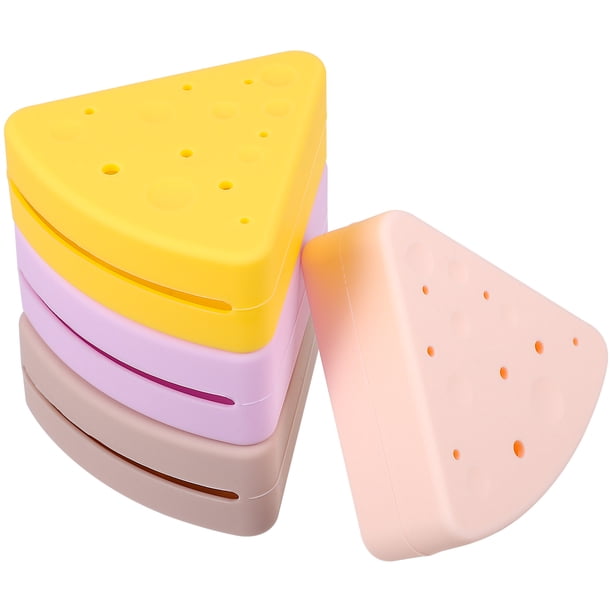 YSNOOWE 4Ud Organizador De Esponja Para Maquillaje En Silicona Estuche Para Viaje