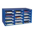 thumbnail image 4 of PaconÂ® 70% Recycled Mailbox Storage Unit, 15 Slots, Blue, 4 of 4