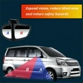 thumbnail image 4 of Alician 1 Pair Car Blind Spot Mirror Front Wheel Auxiliary Rearview Double-sided Mirror 360 Degree Adjustable, 4 of 9