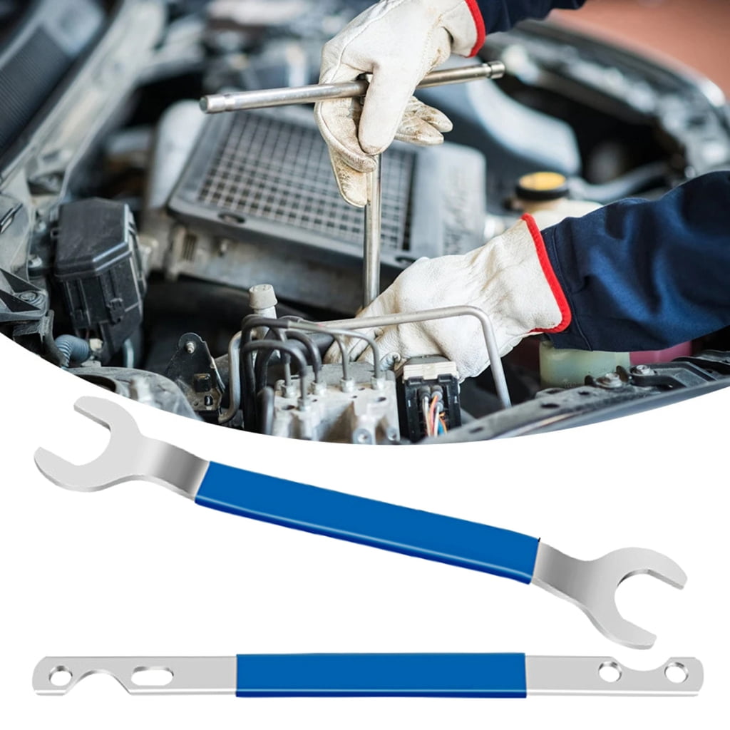 SIEYIO 2Pcs Fan Clutches Wrench Set 32mm 36mm Wrench Water Pumps Pulley Holder Nut Water Removal Fan Clutches Removal Tool