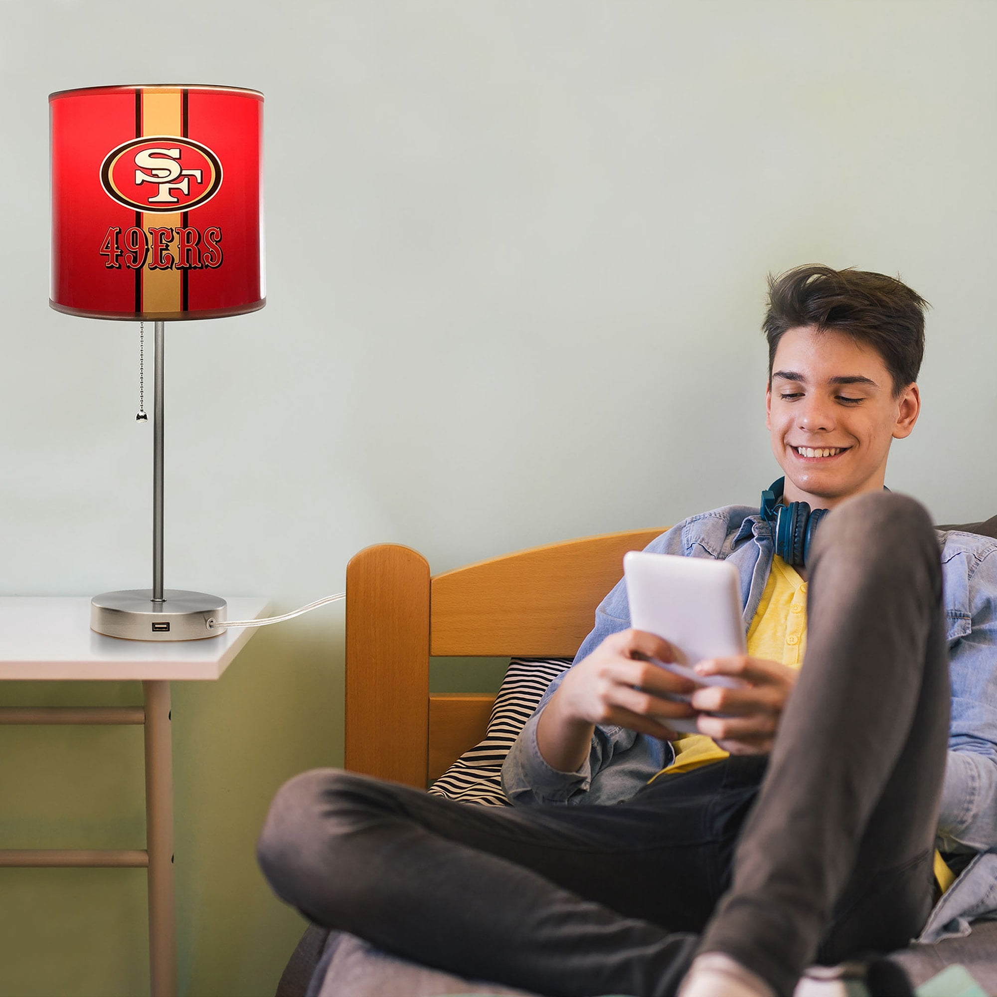 Imperial San Francisco 49ers Chrome Desk Lamp