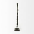 thumbnail image 3 of HomeRoots 392413 Metal Braided Sculpture, Black, 3 of 5
