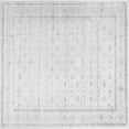 thumbnail image 1 of Ahgly Company Indoor Square Persian Gray Traditional Area Rugs, 7' Square, 1 of 1